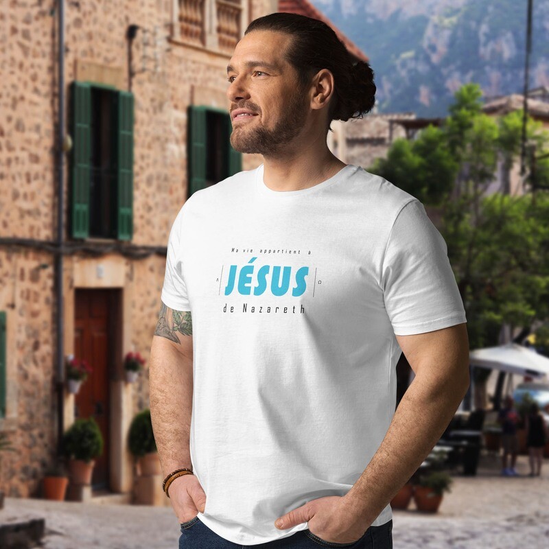 Ma vie appartient à Jésus - Blanc