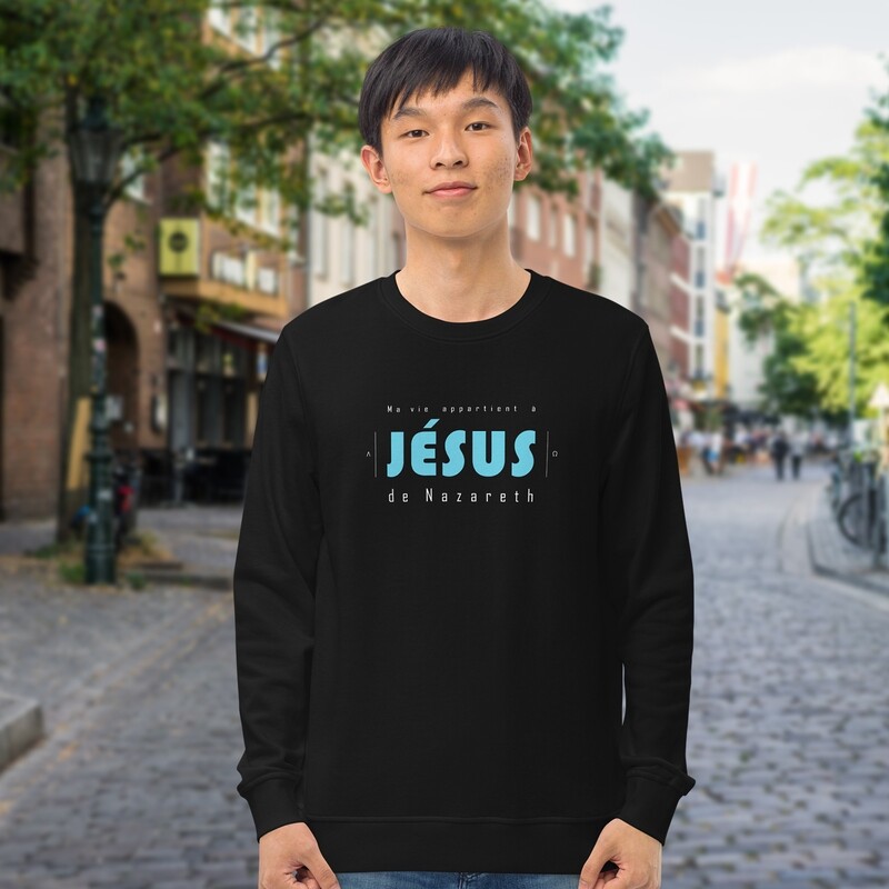 Sweat couleurs foncé - Ma vie appartient à Jésus