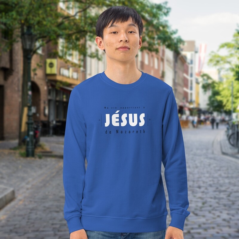 Sweat couleurs clair - Ma vie appartient à Jésus