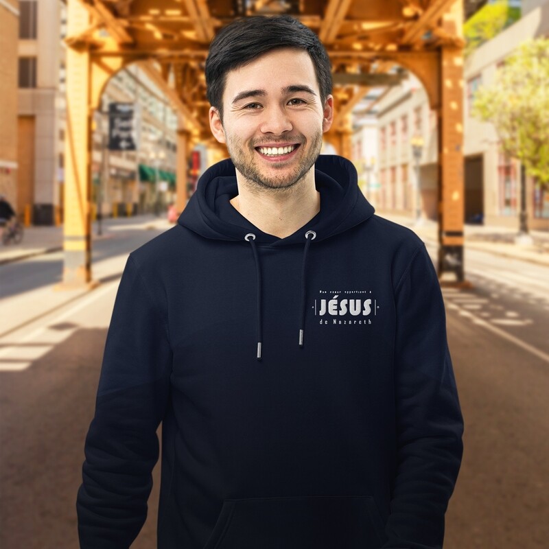 Sweat à capuche brodé - Ma vie...