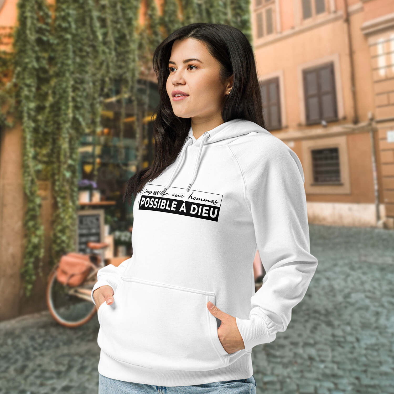 Sweat à capuche - Possible à Dieu