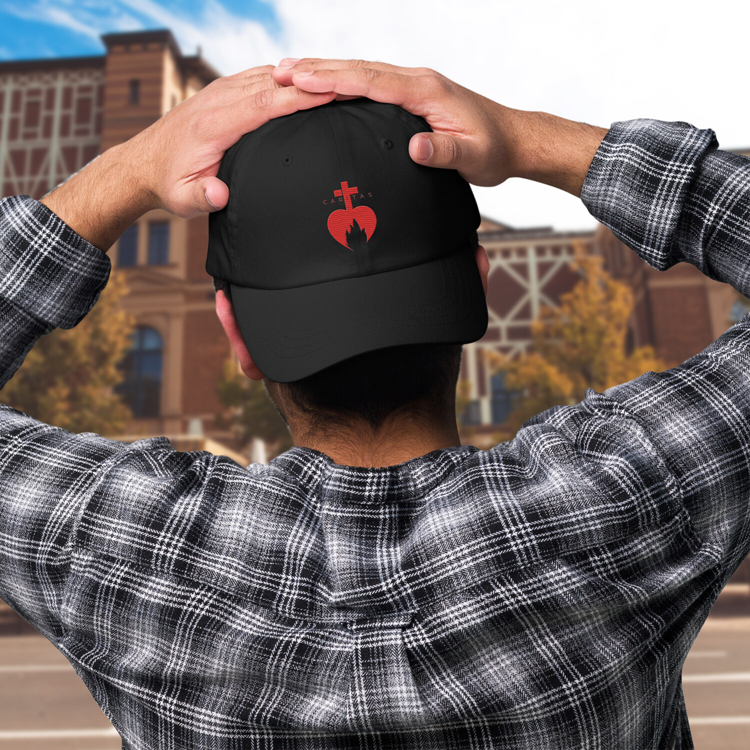 Casquette brodé - Sacré-Cœur