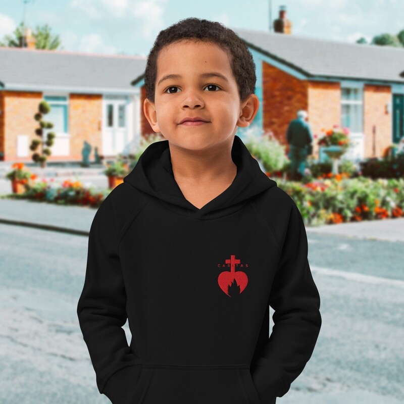 Sweat à capuche - Sacré-Cœur brodé