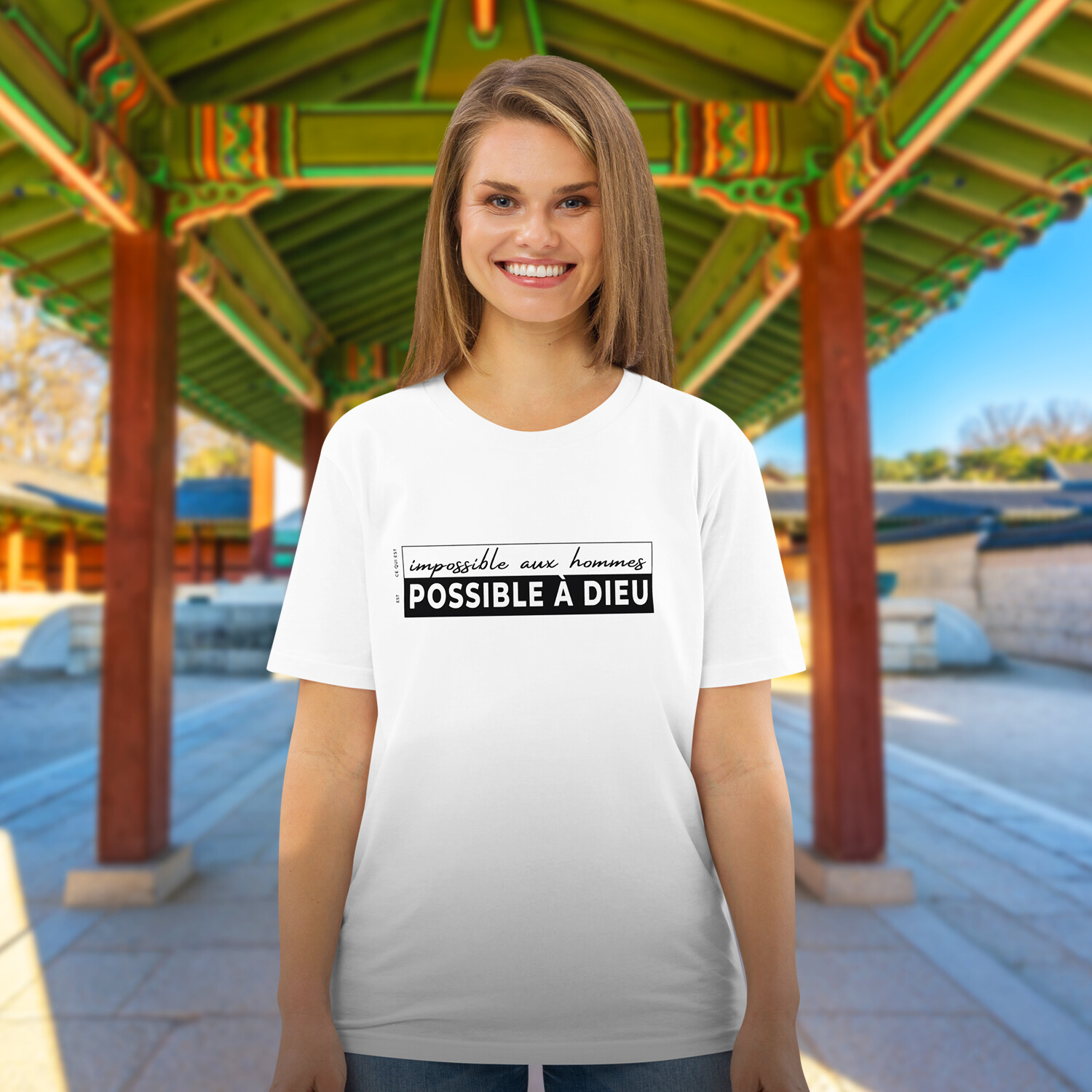 Possible à Dieu - Blanc