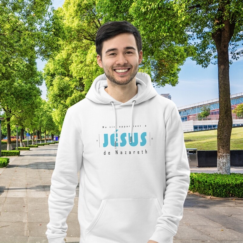 Sweat à capuche - Ma vie appartient à Jésus