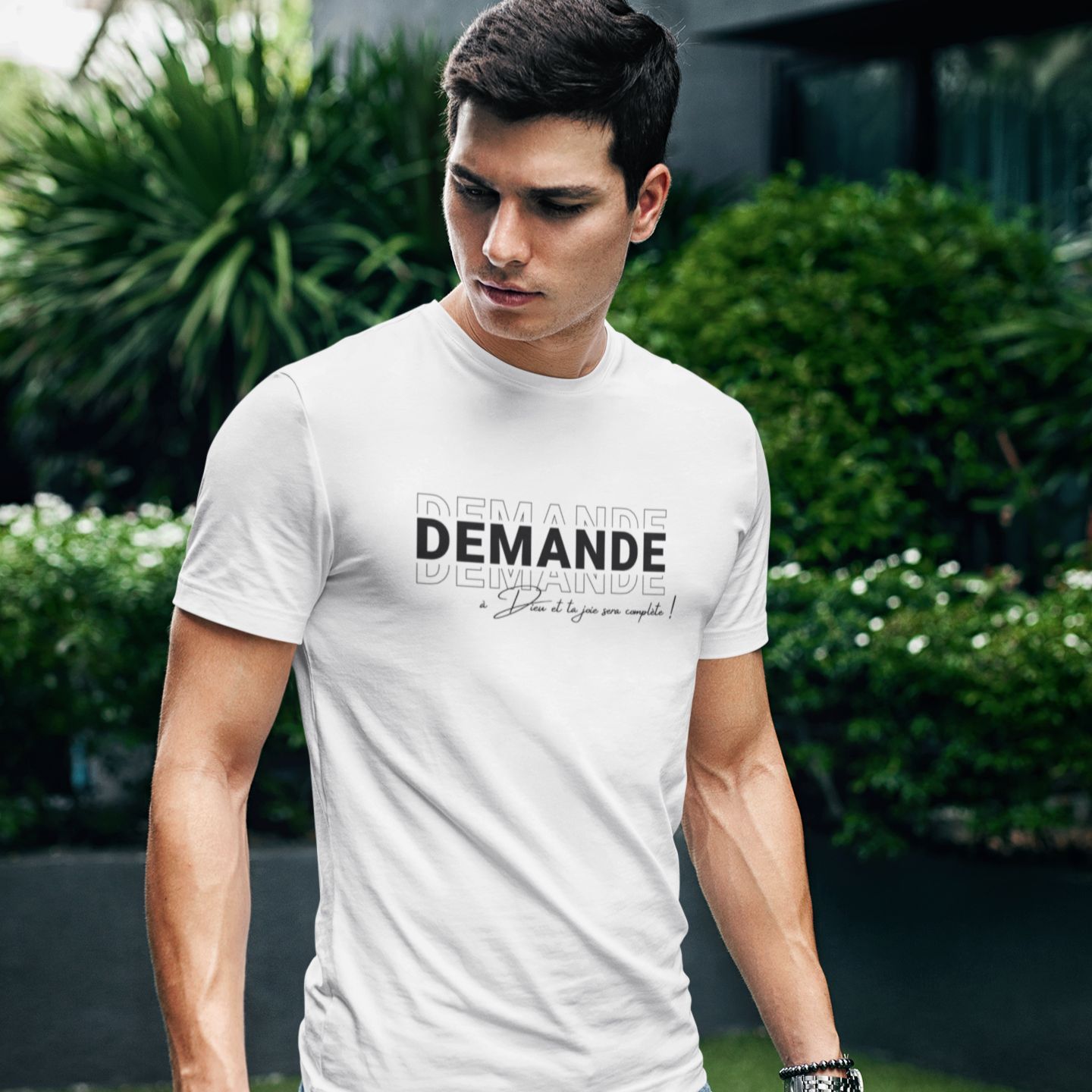 Ta joie est complète - Blanc