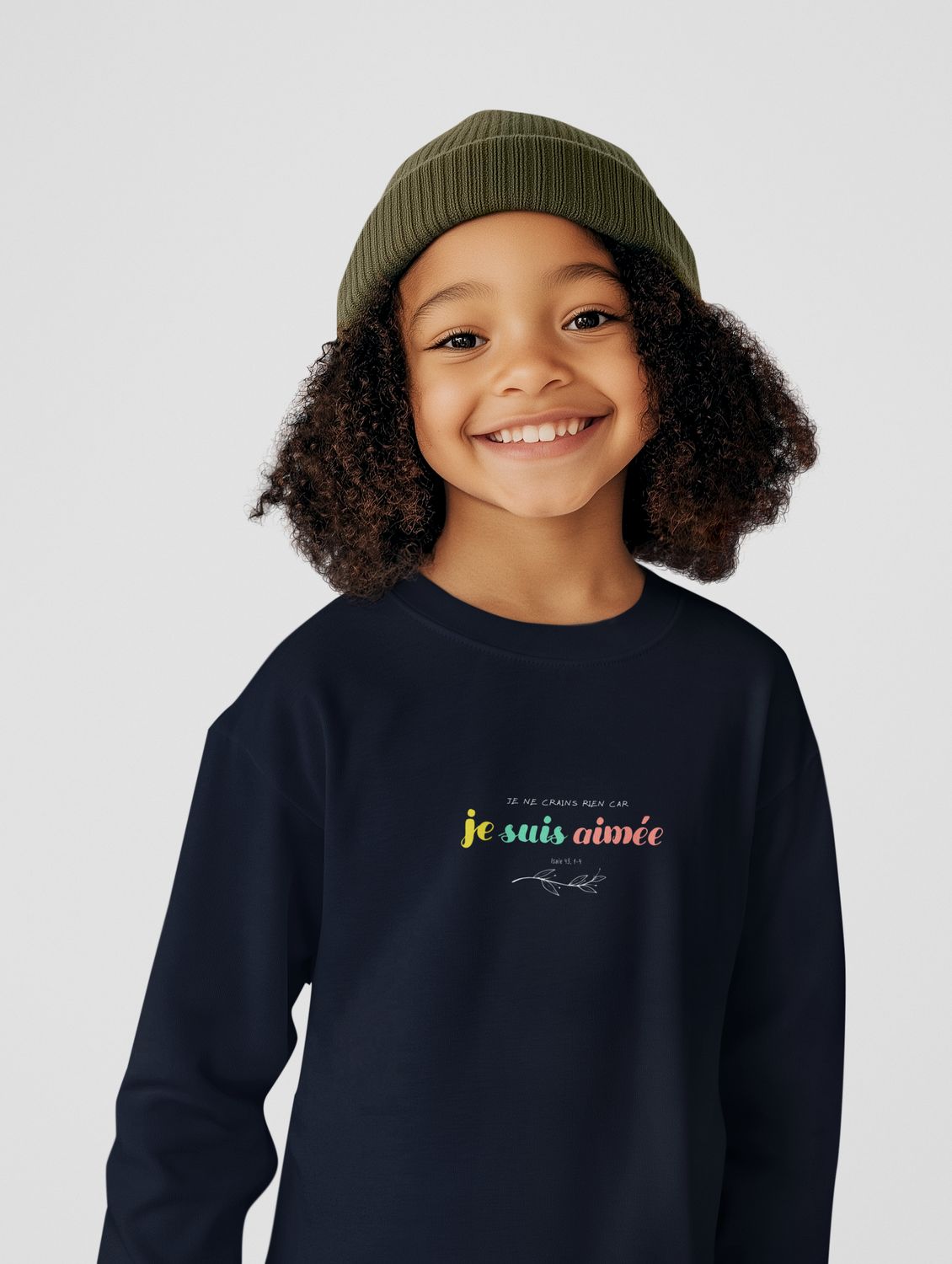 Sweatshirt - Je suis aimée