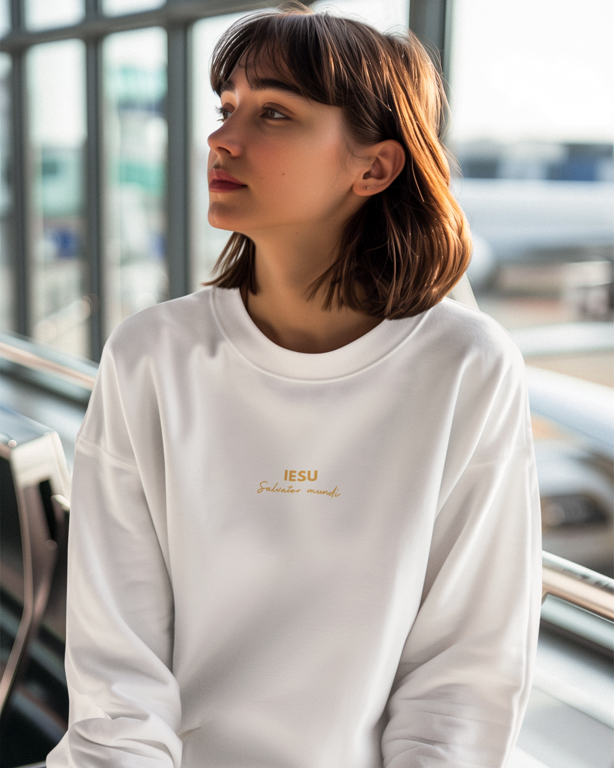 Sweatshirt - IESU Salvator mundi