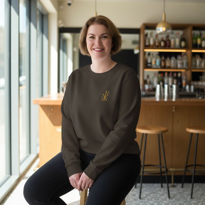 Sweat - le Chrisme brodé