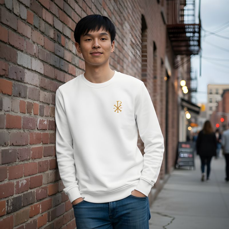 Sweat - le Chrisme brodé