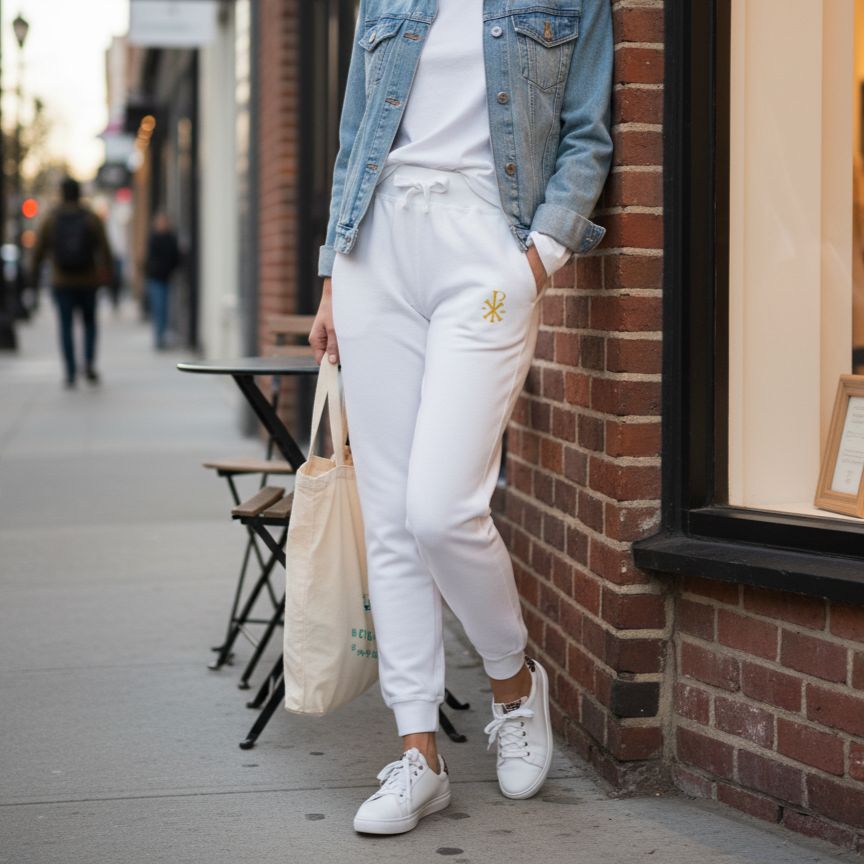 Pantalon de survêtement - Chrisme brodé