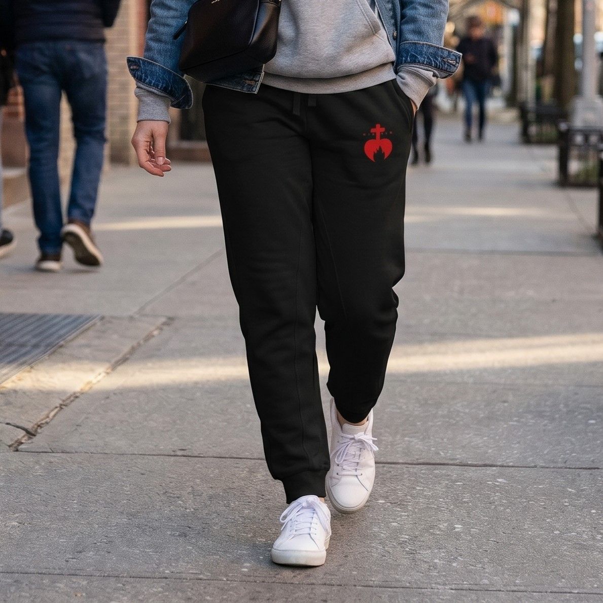 Pantalon de survêtement - Caritas brodé