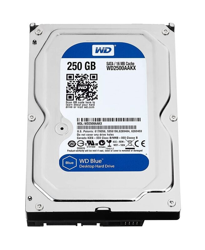250GB Internal Hard Disk Drive