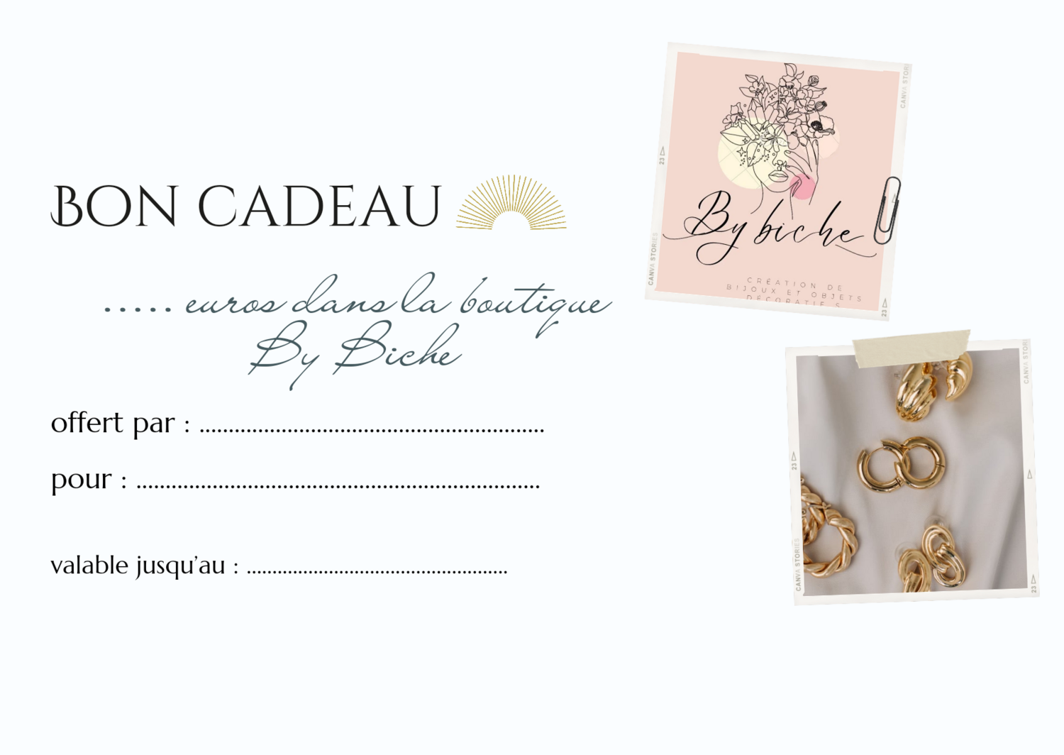 Carte cadeau 🎁