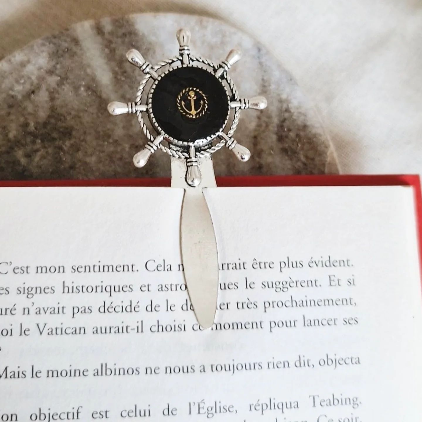 Marque-pages homme