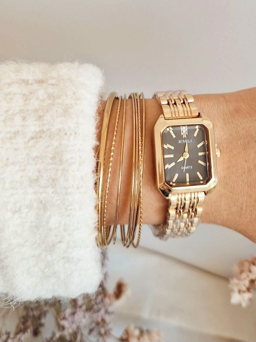 Montre vintage noire