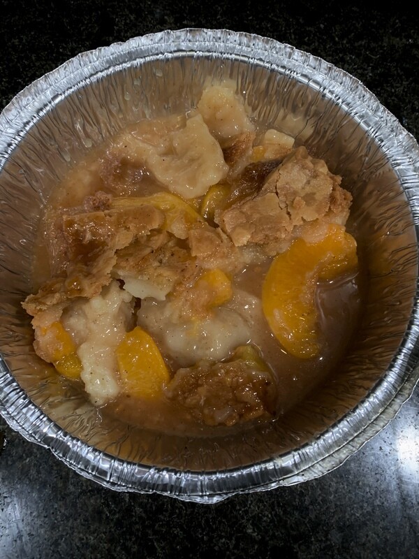 Peach Cobbler- Family Size