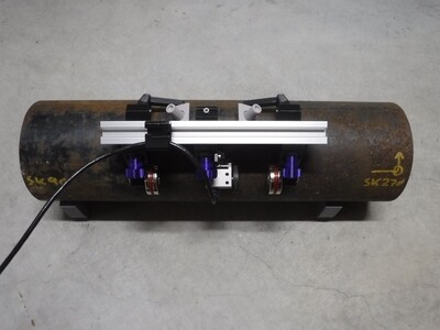 ToFD Scanner for pipe and plate