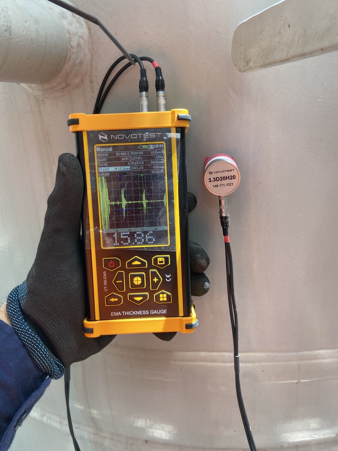 EMAT Thickness Gauge NOVOTEST UT-3M-EMA