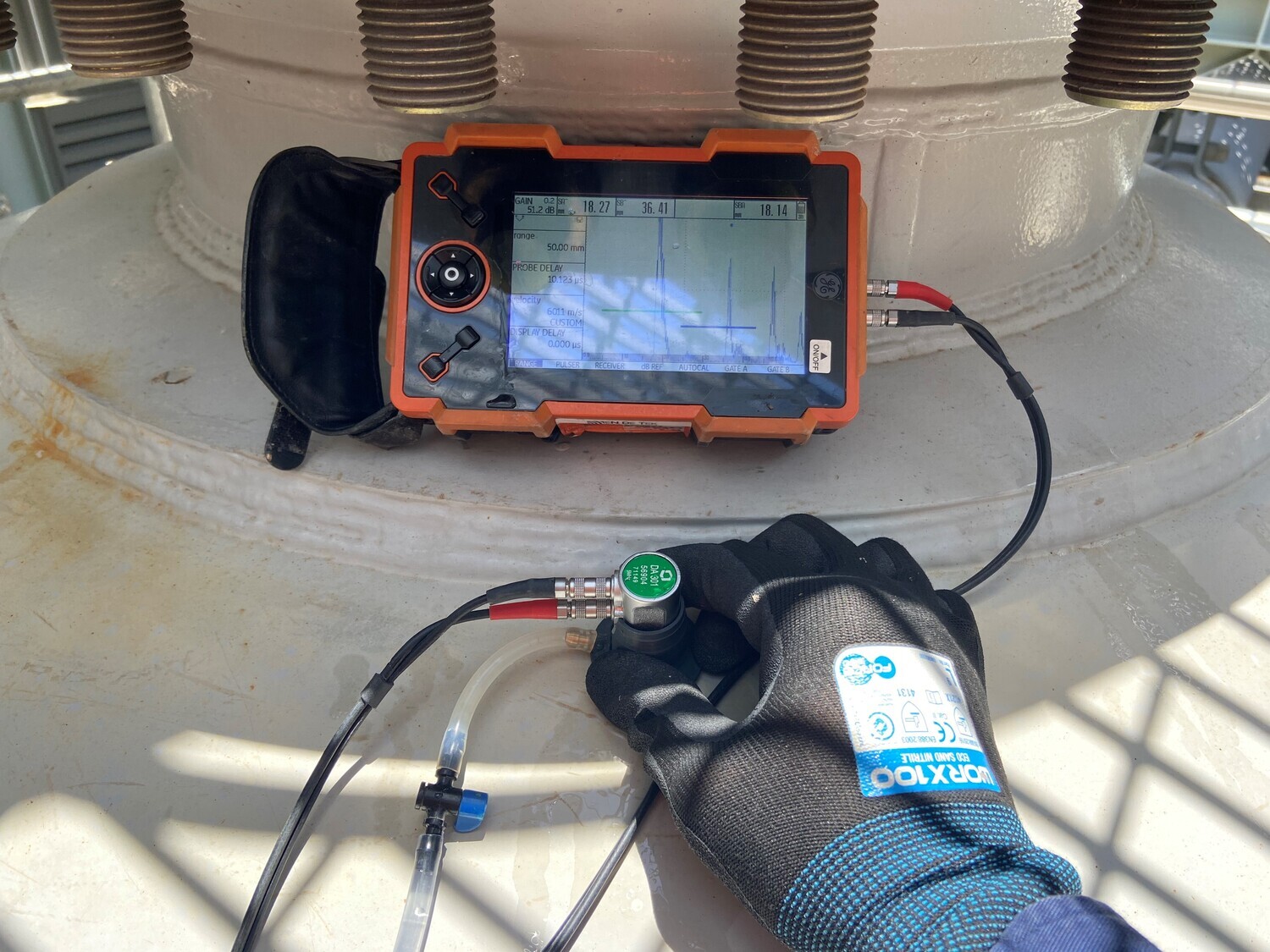 Probe Holder UTT MB4S with irrigation