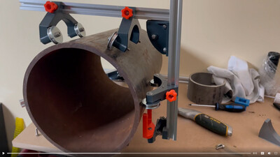 BarScanner Corrosion Under Pipe Support (CUPS) Scanner for COD