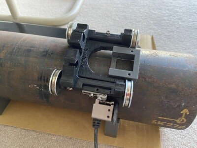 Palm Scanner 4 Wheels for Plate And DN100 pipe. Palm Scanner 4 Wheels for Plate And DN100 pipe.