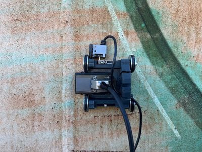 Palm Scanner 4 Wheels for Plate And DN100 pipe.