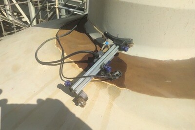 Nozzle Scanner for PAUT Weld testing