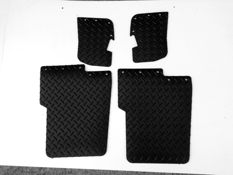 Complete Set Gator Mud Guards - John Deere Gator 825