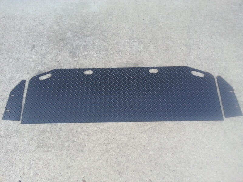 Cargo Bed Front panel protector - John Deere Gator 825, 625, HPX