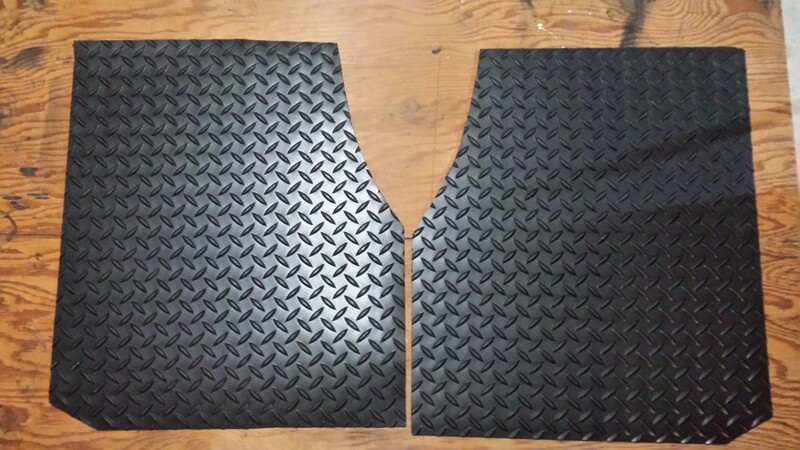 Polaris Ranger XP900 (2013-2016) and XP570 (2015-2016) Front Mats