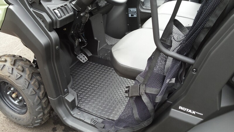 Can-Am Defender Front Driver and Passenger Mats