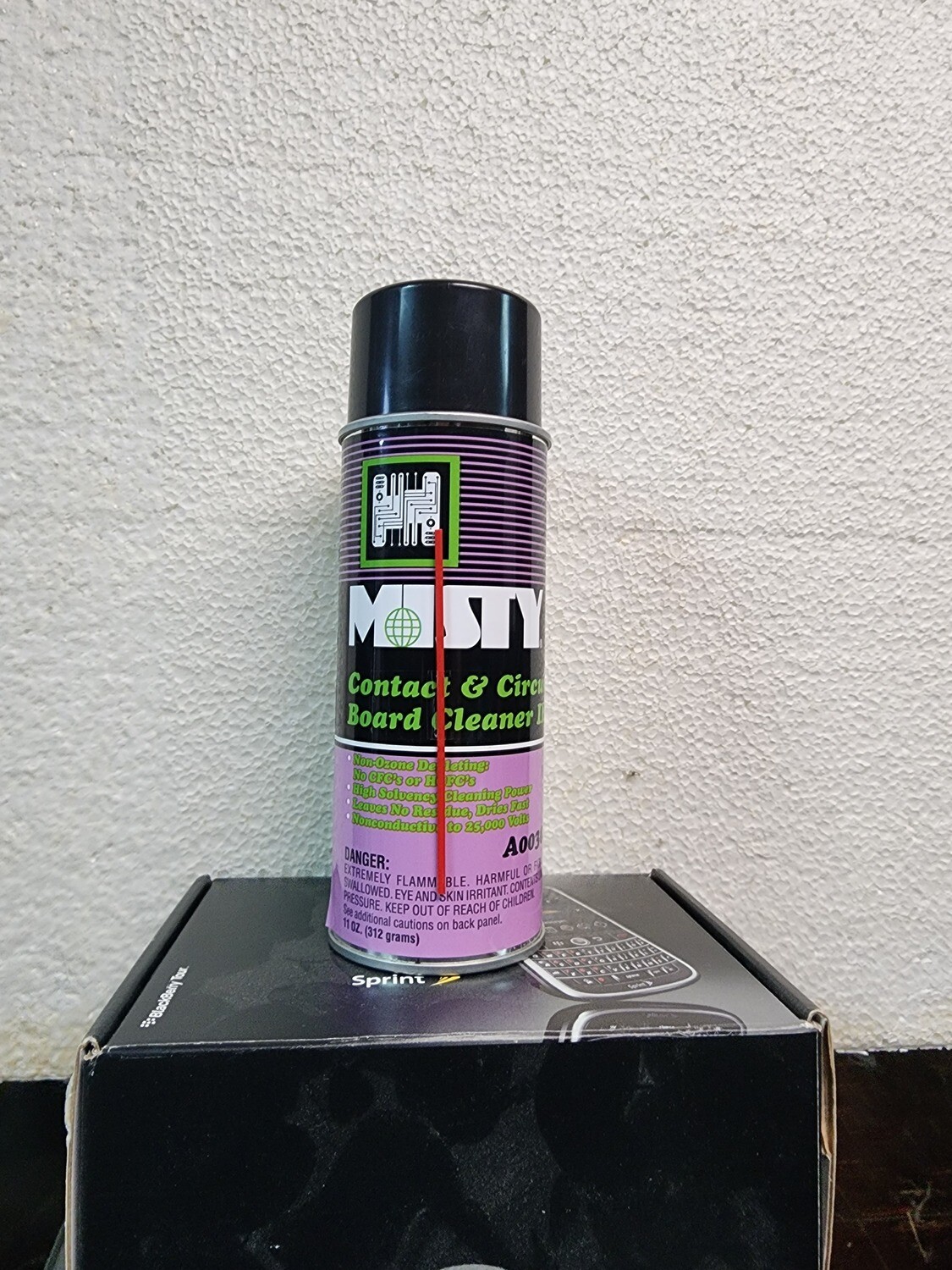 MISTY CONTACT &amp; CIRCUIT BOARD CLEANER A00368
