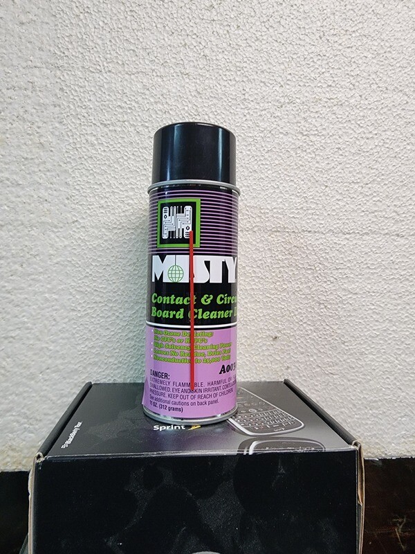 MISTY CONTACT &amp; CIRCUIT BOARD CLEANER A00368