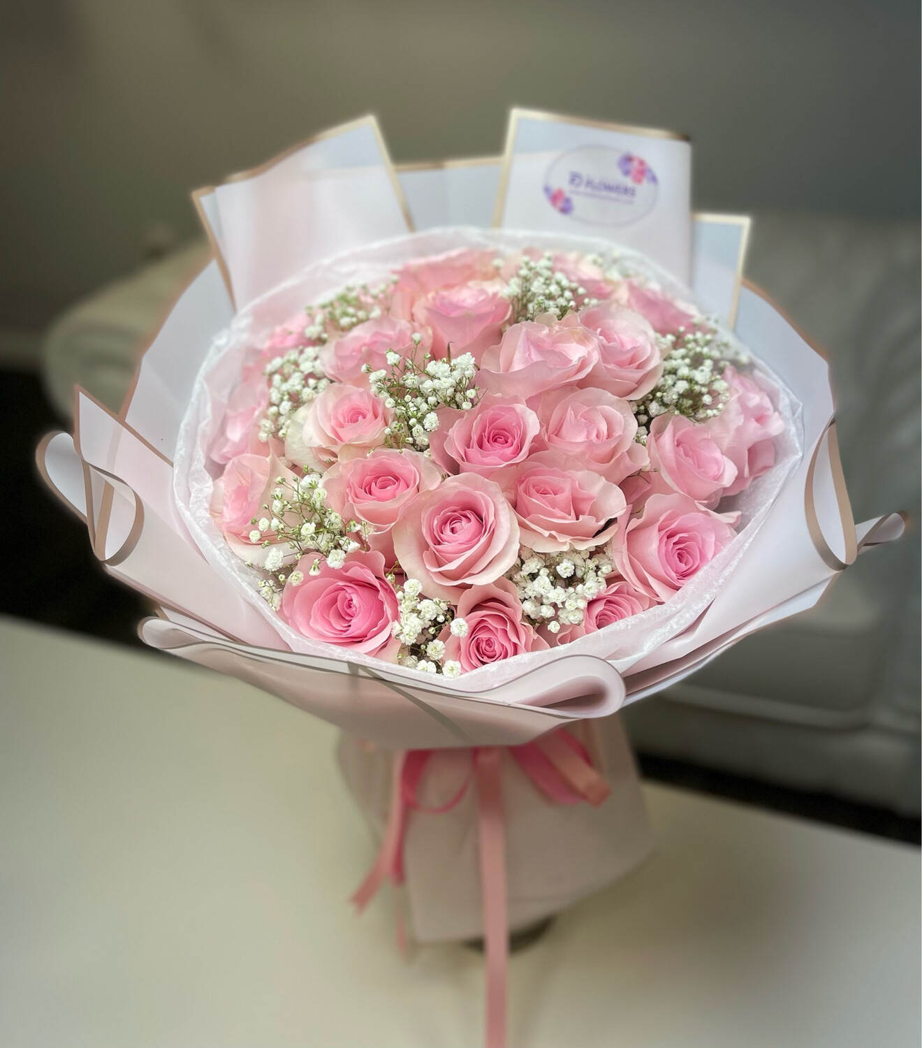 23 Pink Roses