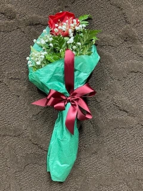 Wrapped Rose