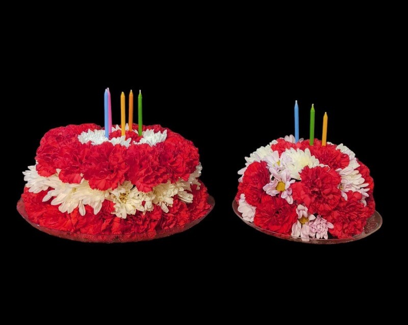 Floral cakes non-editable