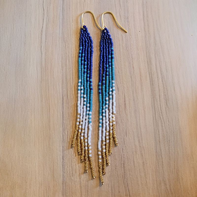 Vera blå/turkis/hvid