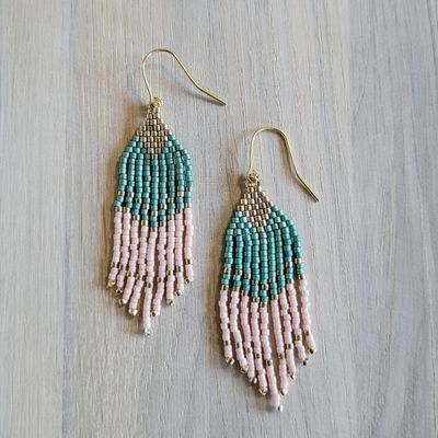 Lilly grøn/lyserød