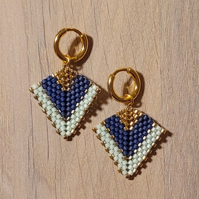 Dagny blå/lysegrøn