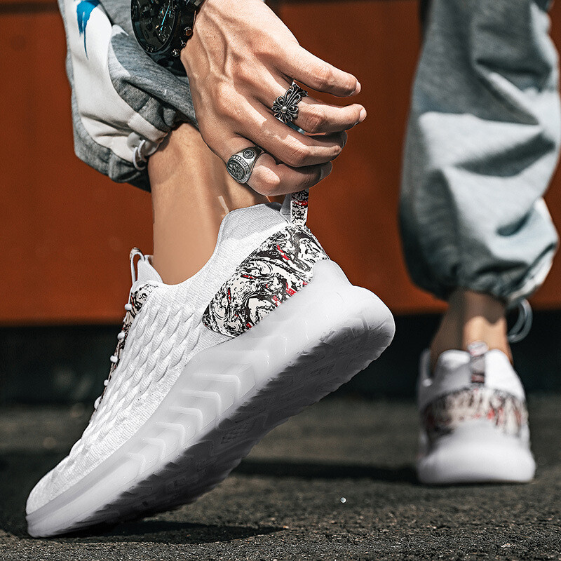 Trendy pop corn bottom shoes unisex