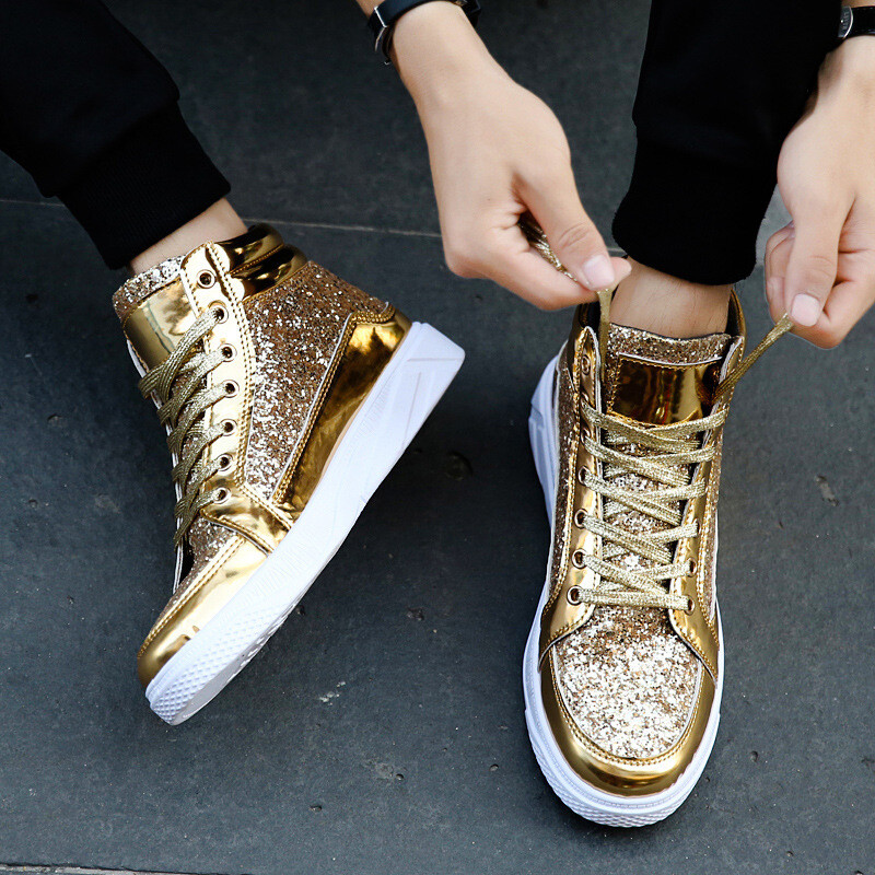 Retro Gold boots