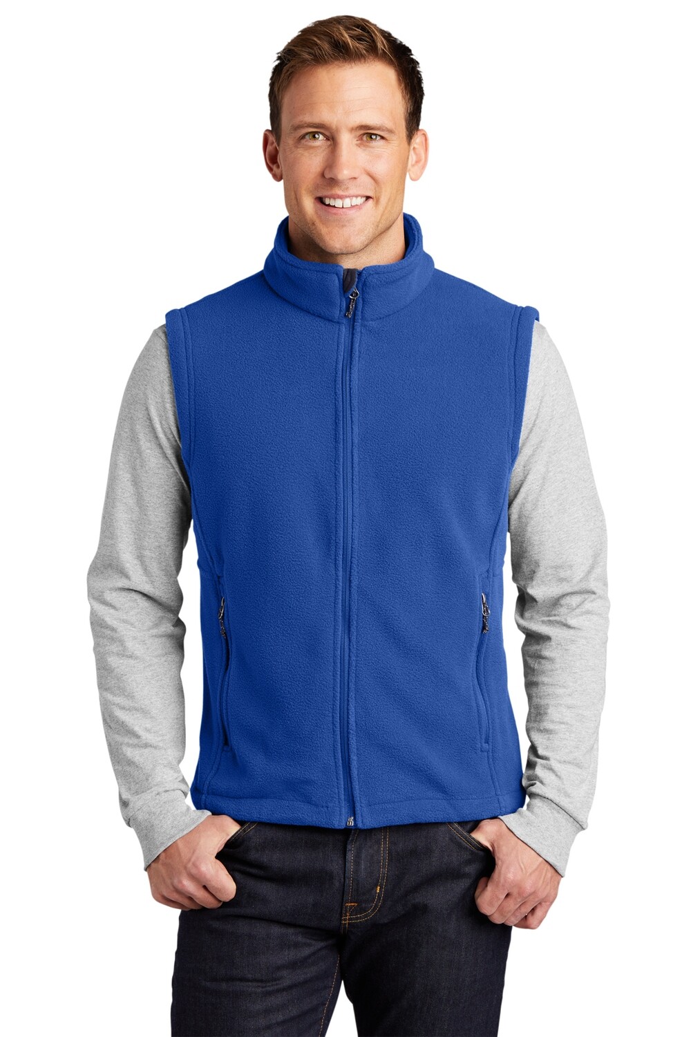 F219 Adult Fleece Vest