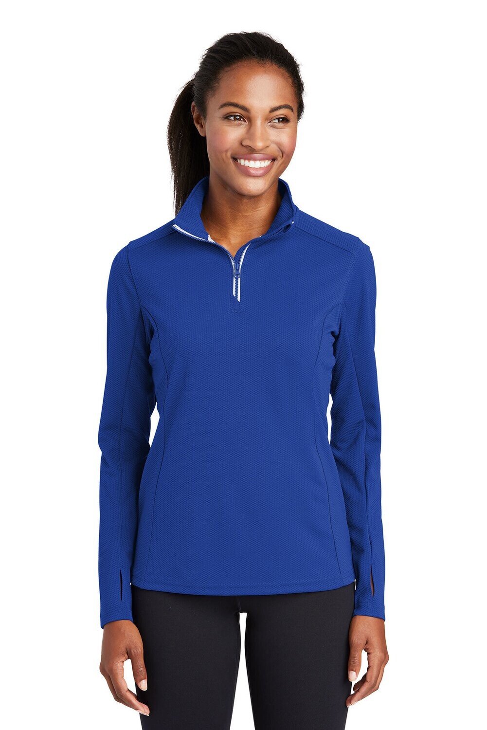 LST860 Ladies 1/4 Zip Pull-over Jacket