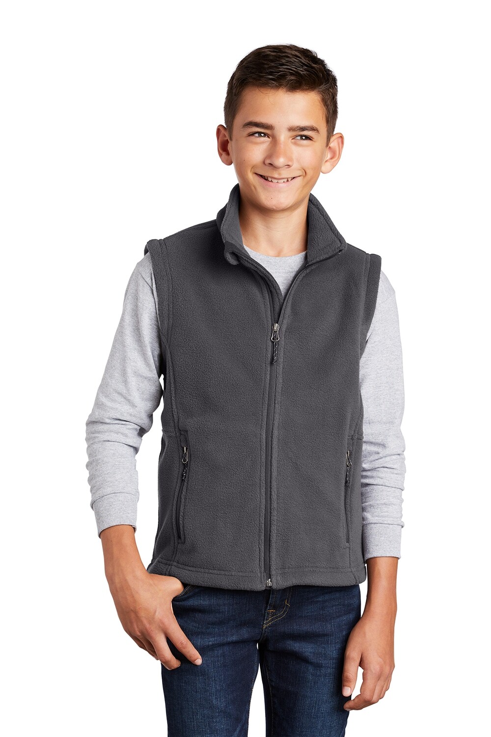 Y219 Youth Fleece Vest