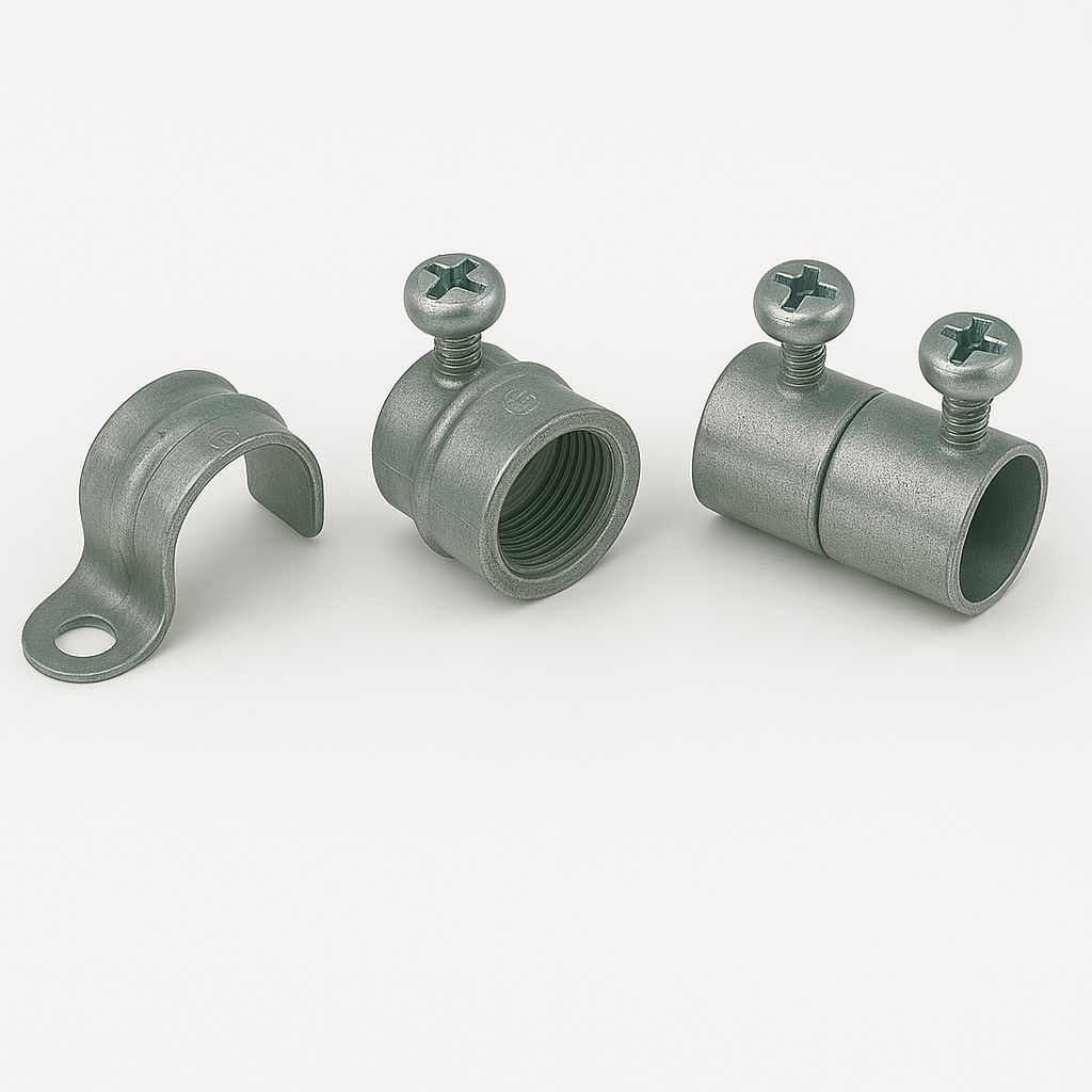 EMT Fittings (Connectors, Couplings & Straps)