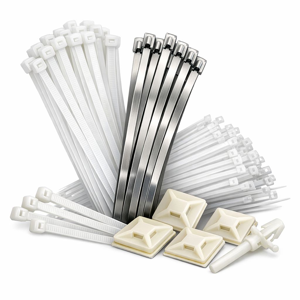 Cable Ties & Mounts (Nylon, Stainless Steel & Accessories)