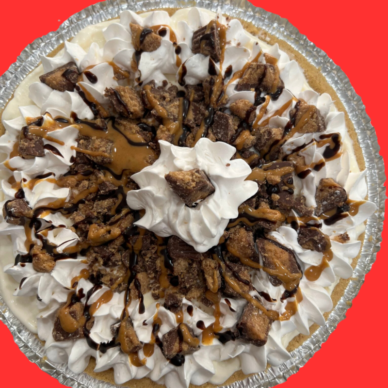 Peanut Butter Buckeye Pie