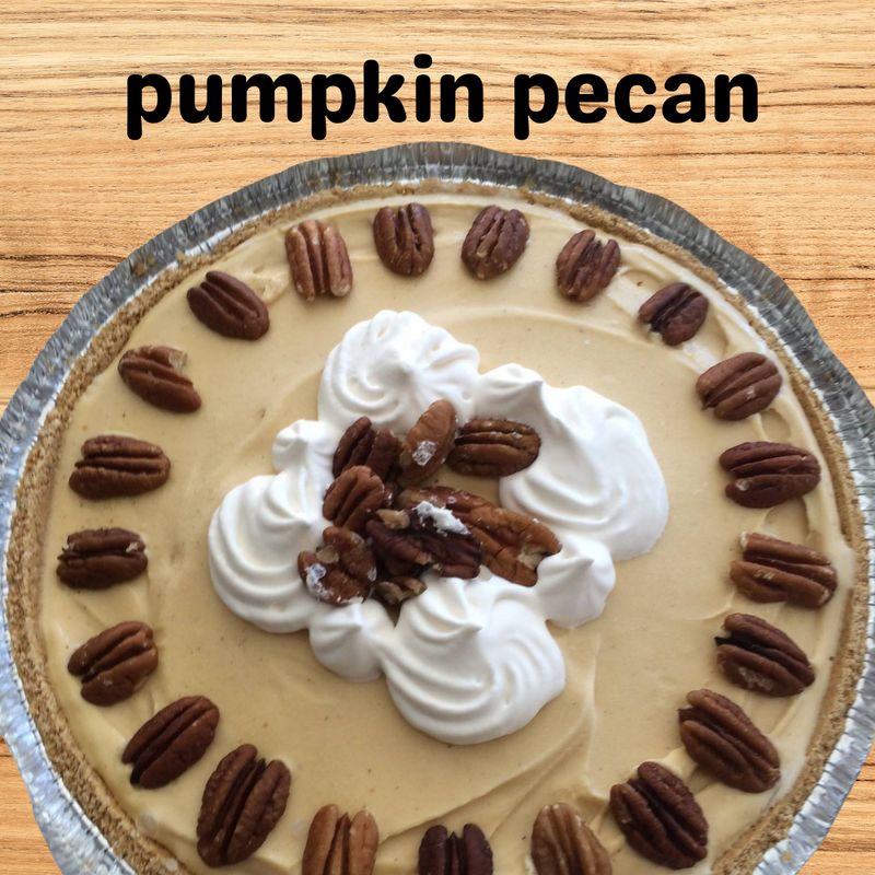 Pumpkin Pecan Pie