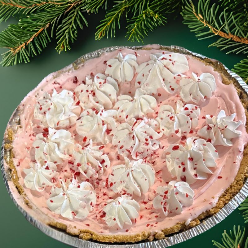 Candy Cane Pie